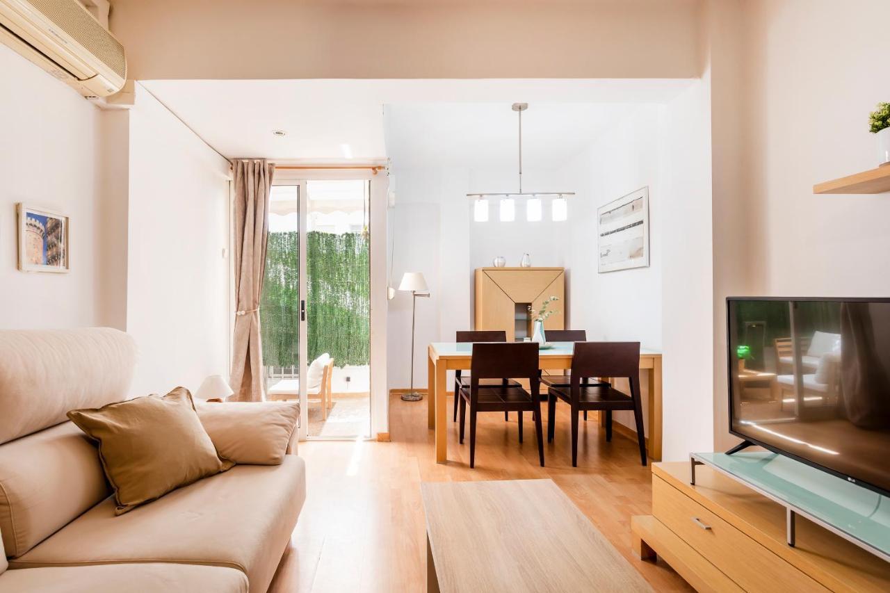 Precioso Piso Moderno: Terraza, A/C, Netflix, Wifi Appartement Valencia Buitenkant foto
